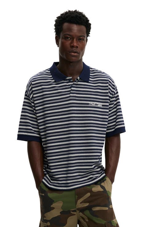 Men's Box Fit Short Sleeve Polo