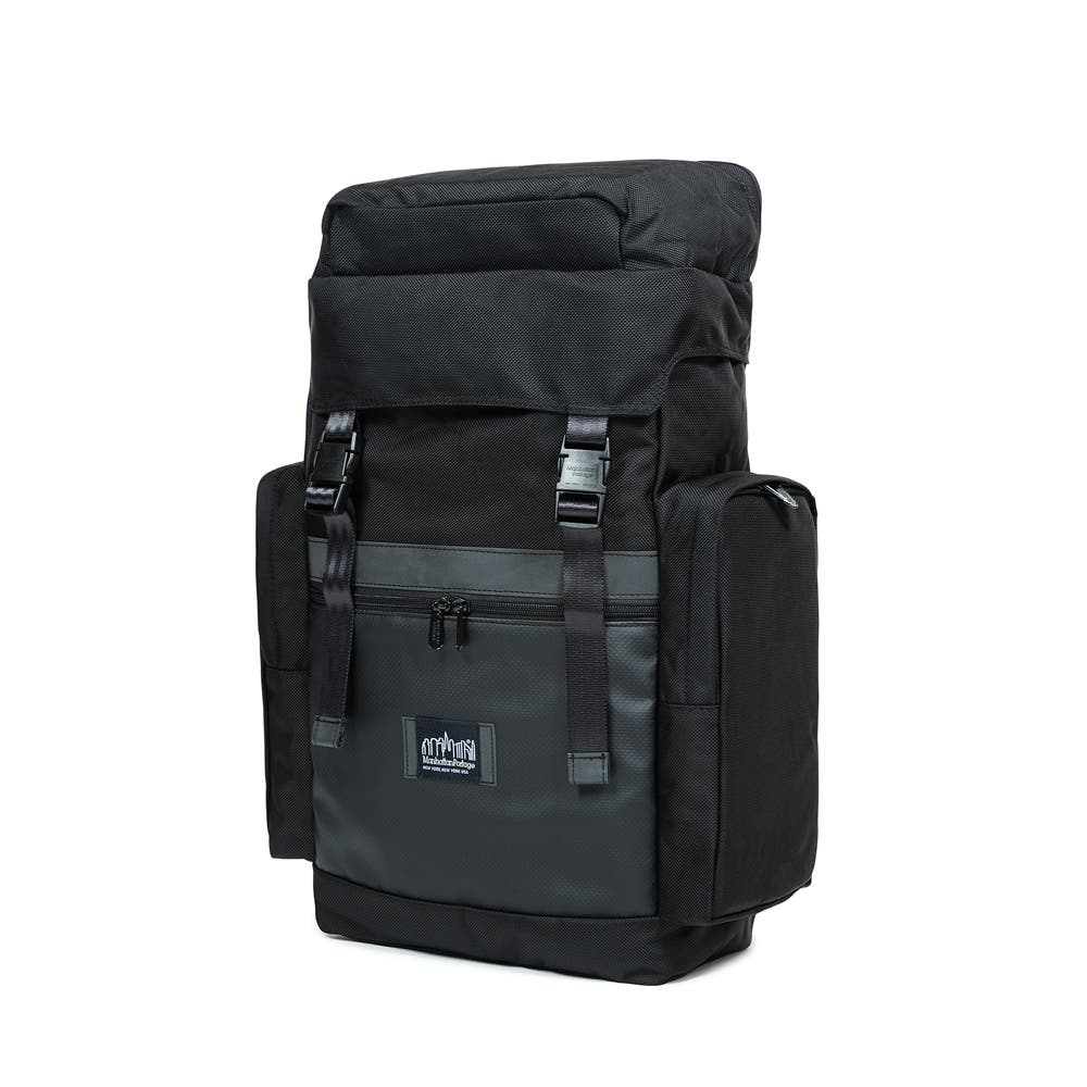 Manhattan Portage Twin Island Backpack, Main, color, Black