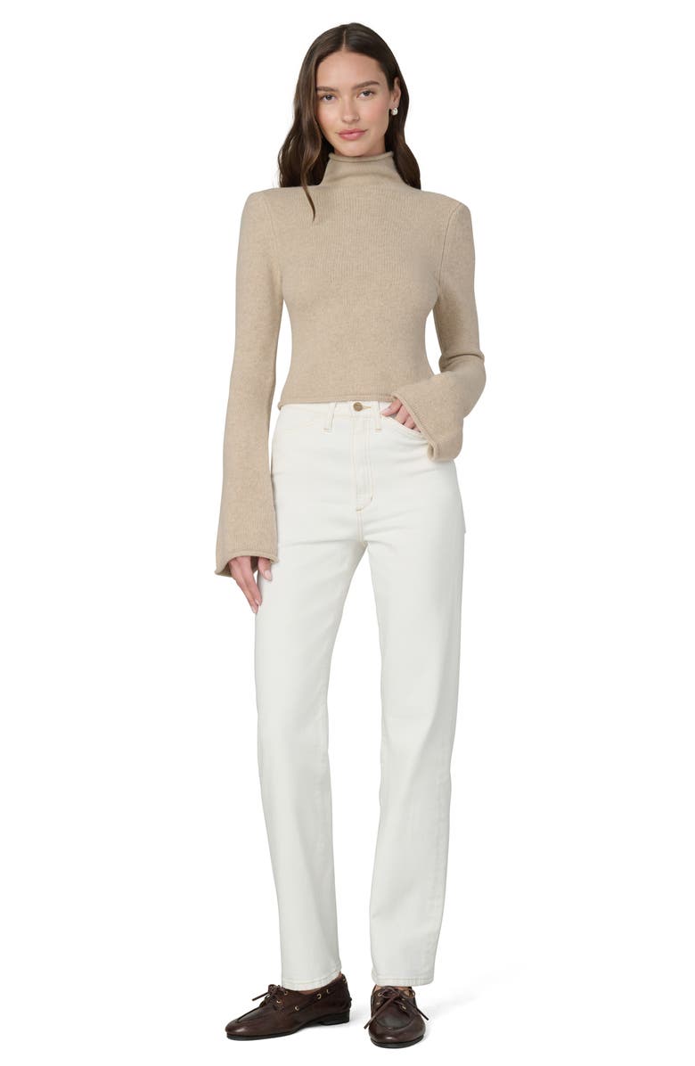 Joe's Jeans The Jane Wool & Yak Hair Turtleneck Sweater, Alternate, color, Camel