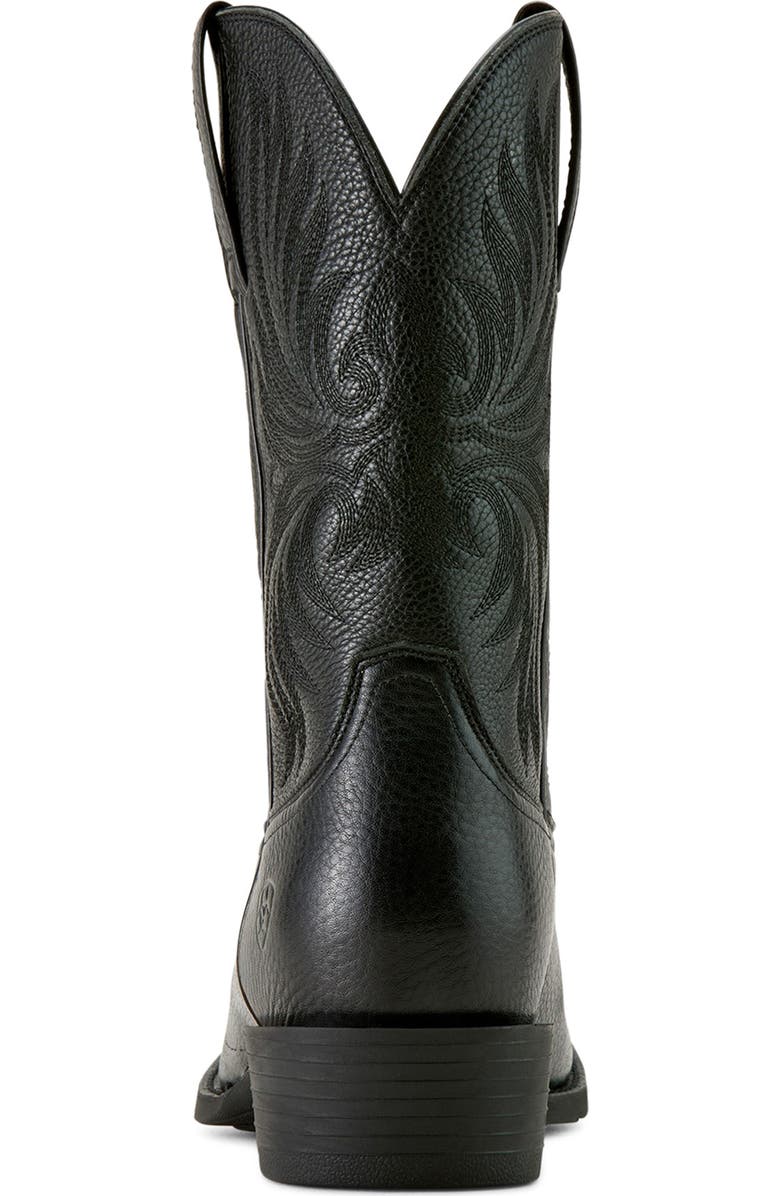 Ariat Sport Narrow Cutter Toe Cowboy Boot, Alternate, color, Black