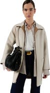 GERARD DAREL Cocoon Oversized Collared Coat