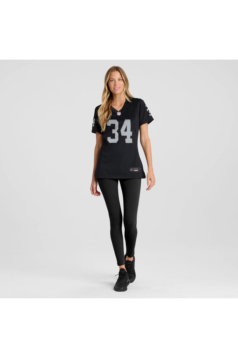 Women's Nike Bo Jackson Black Las Vegas Raiders Game Retired Player Jersey, Alternate, color, Black