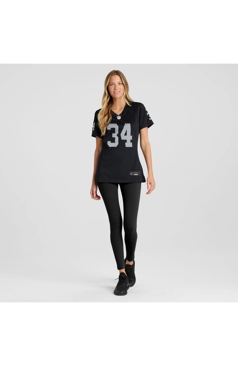 Nike Women's Nike Bo Jackson Black Las Vegas Raiders Game Retired Player Jersey, Alternate, color, 