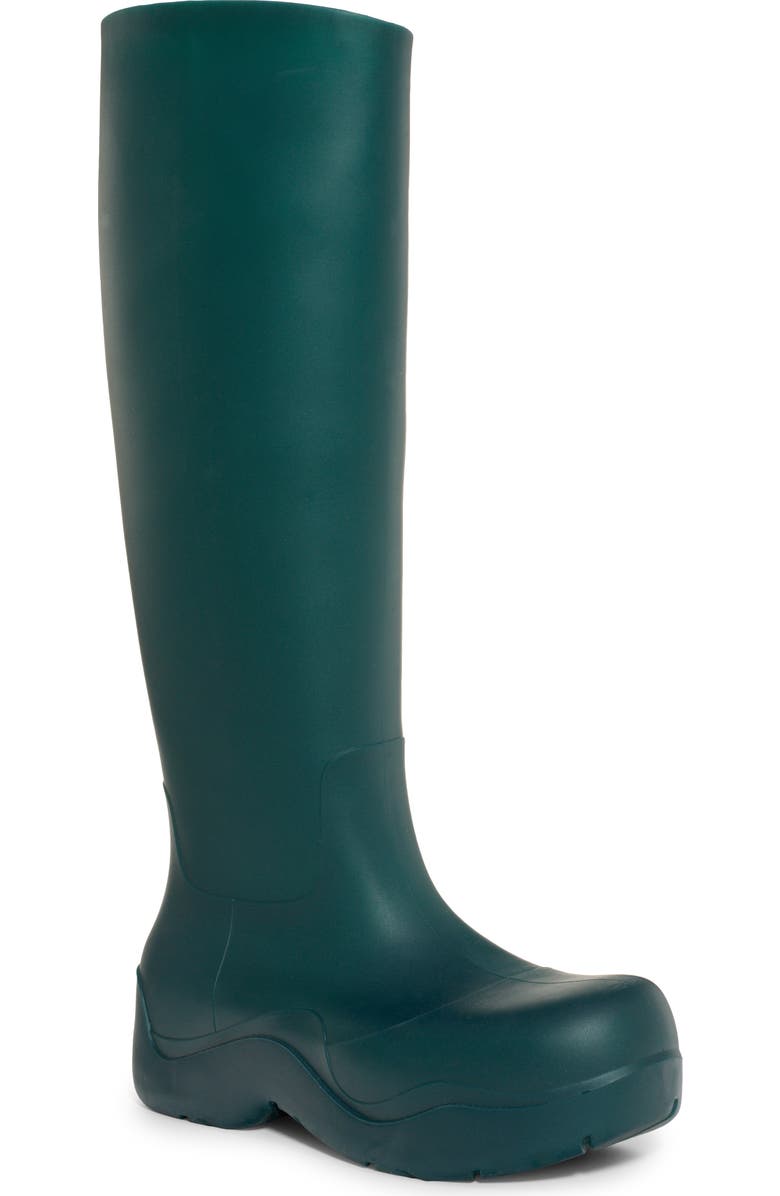 Bottega Veneta Puddle Waterproof Tall Rain Boot, Main, color,