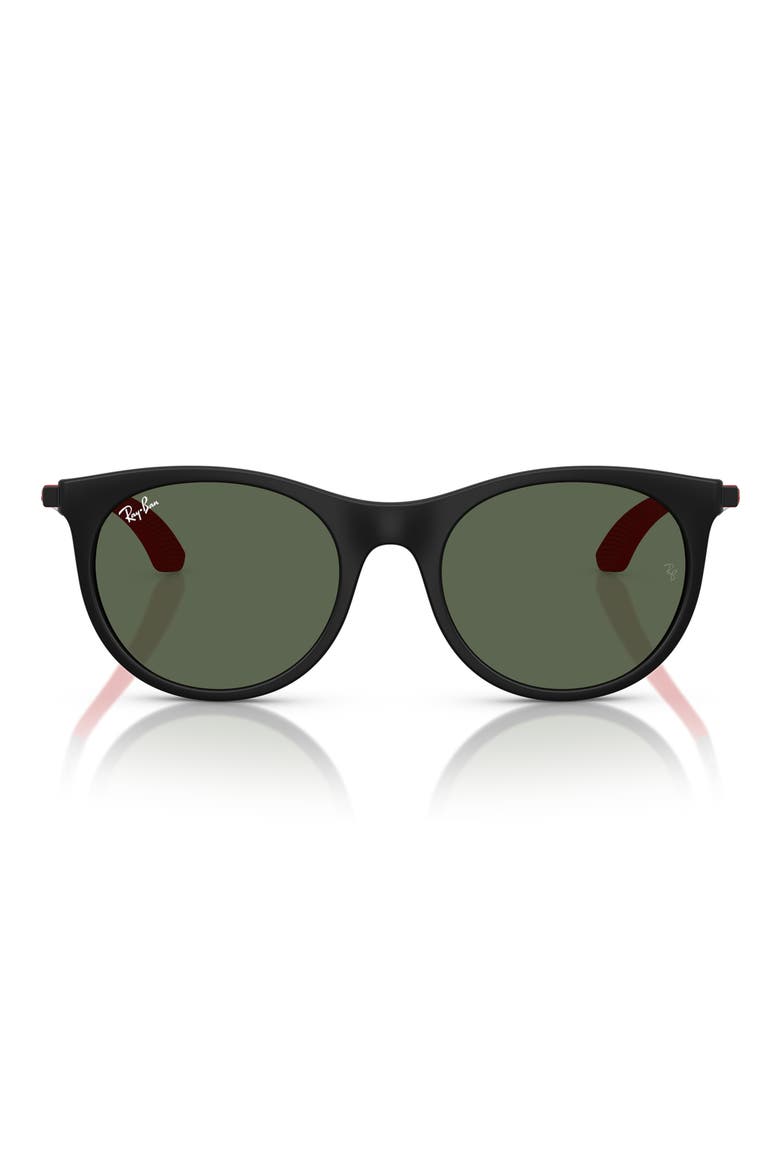 Kids' 47mm Small Phantos Sunglasses, Main, color, MATTE BLACK