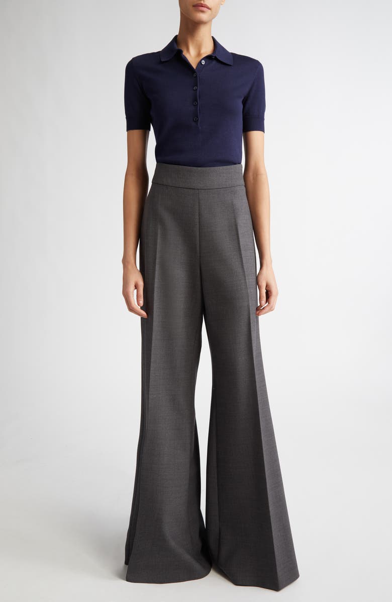 Carolina Herrera Silk & Cotton Polo, Alternate, color, 