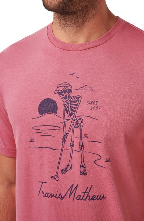 Travismathew Lost Weekend Graphic T-shirt In Pink
