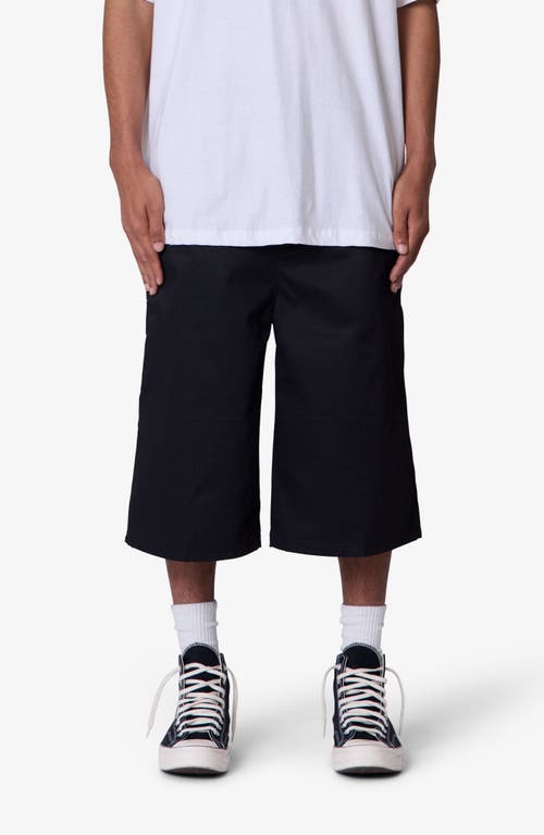 Mnml Ultra Baggy Work Shorts In Black