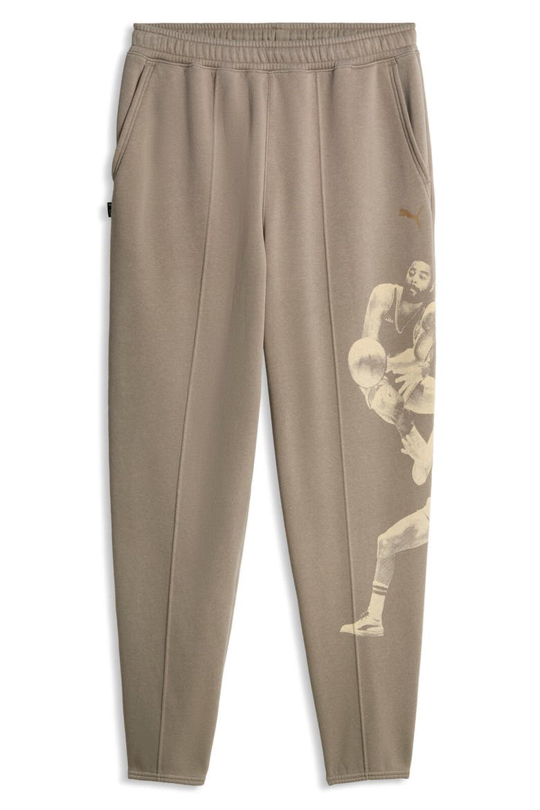 Memory Lane Cotton Blend Sweatpants, Alternate, color, MOUSE GRAY