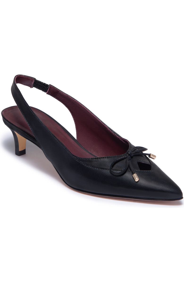 Bernardo Footwear Misha Kitten Heel Pump, Alternate, color, Black