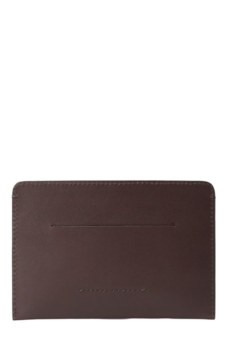 Carl Friedrik Easton Passport Holder, Alternate, color, Chocolate