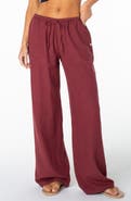 Roxy Iyla Wide Leg Drawstring Pants