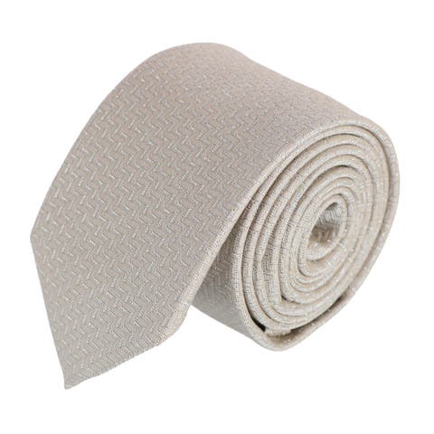 Baldwin Metallic Dash Silk Business Necktie