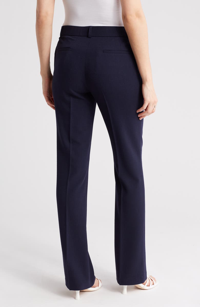 Amanda & Chelsea Ari Slim Straight Leg Pants, Alternate, color, Navy