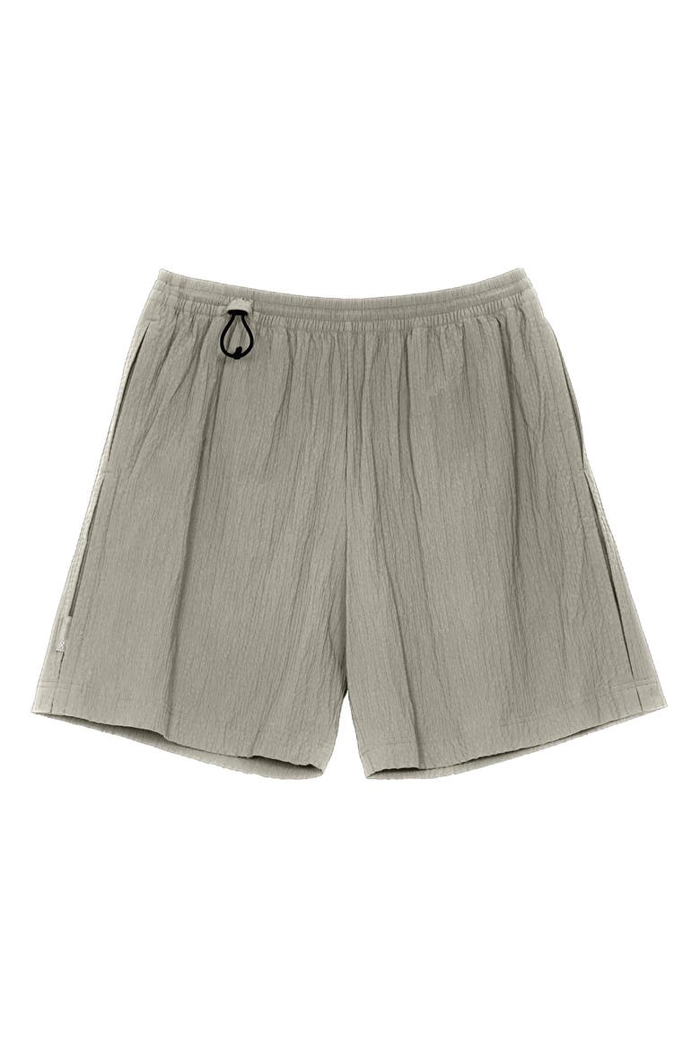Courtside Eaze Shorts, Alternate, color, BRUME