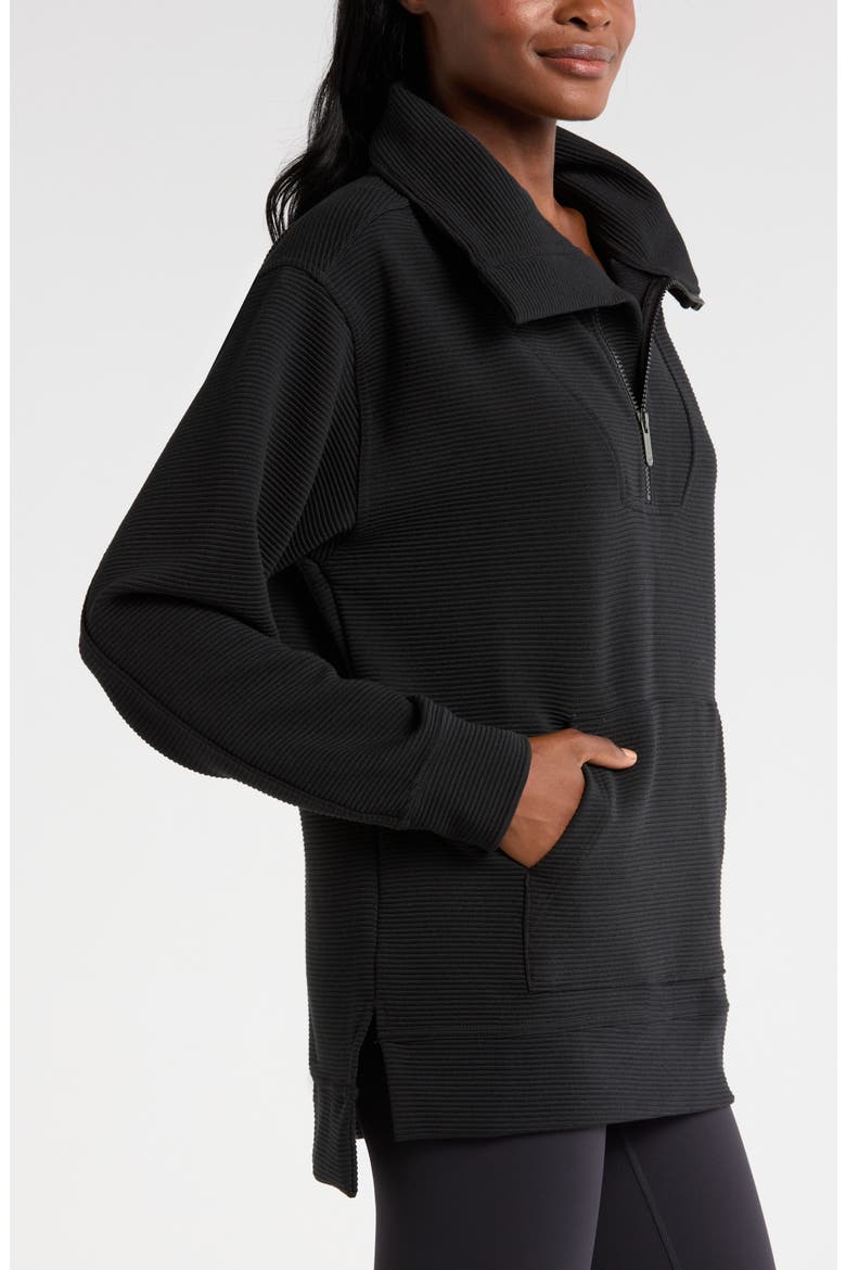 Kickback Ottoman Tunic, Alternate, color, BLACK