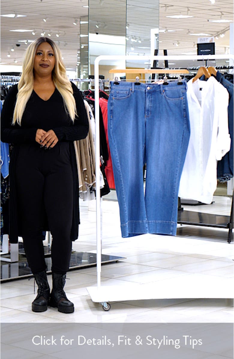 Teresa Wide Hem Ankle Wide Leg Jeans, sales video thumbnail