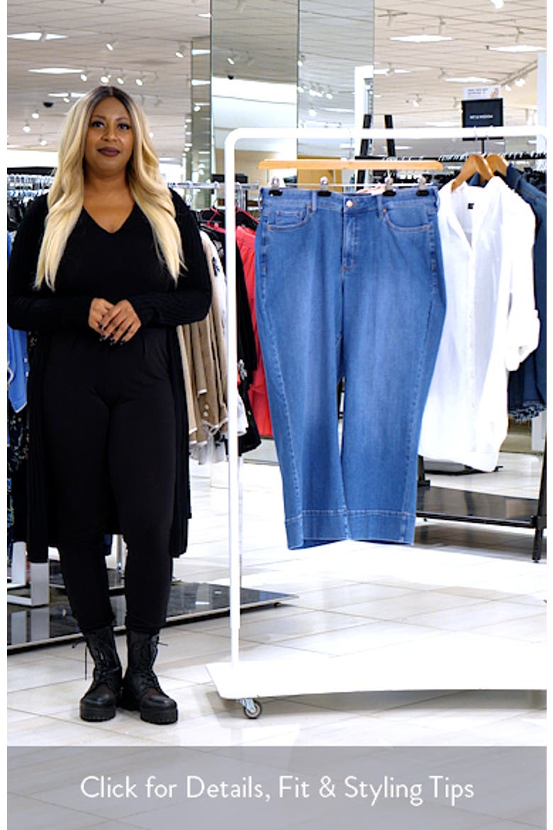 Teresa Wide Hem Ankle Wide Leg Jeans video