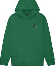 Dalix Womens Butterfly Midweight Fleece Relaxed Hooded Sweatshirt