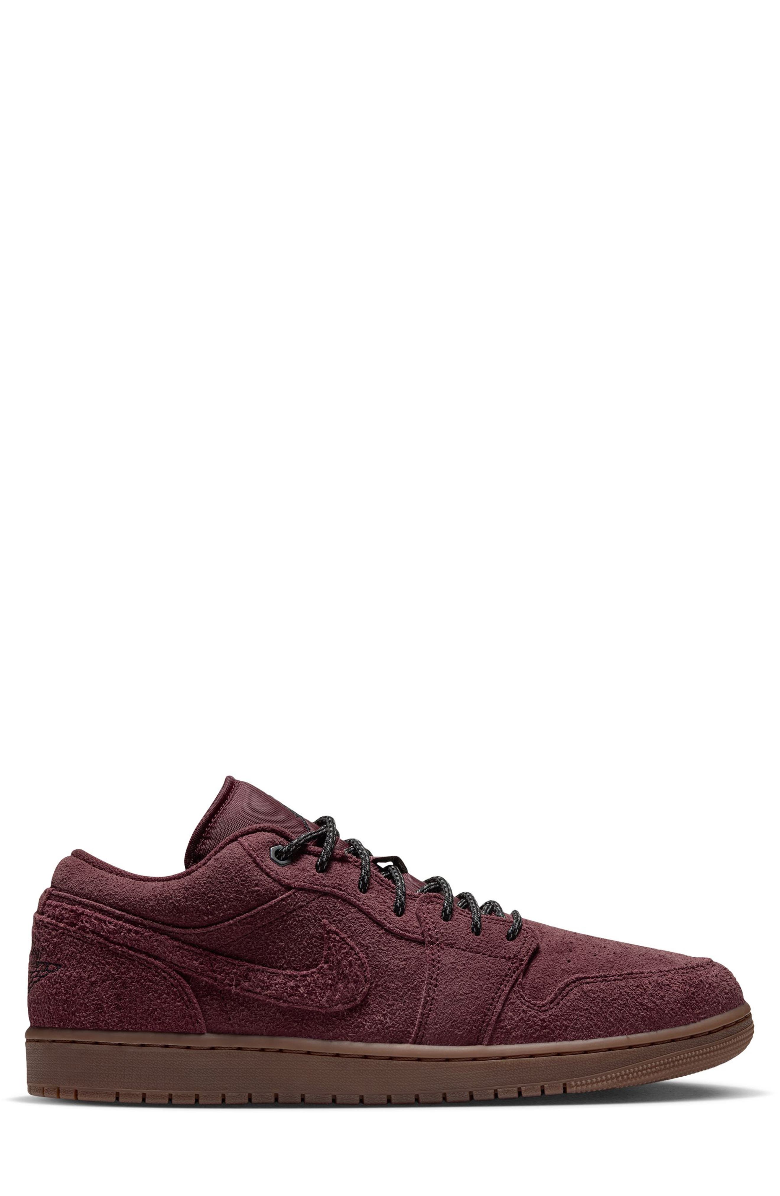 Air Jordan 1 Low SE Basketball Sneaker, Alternate, color, 600 DKTMRD/BLACK