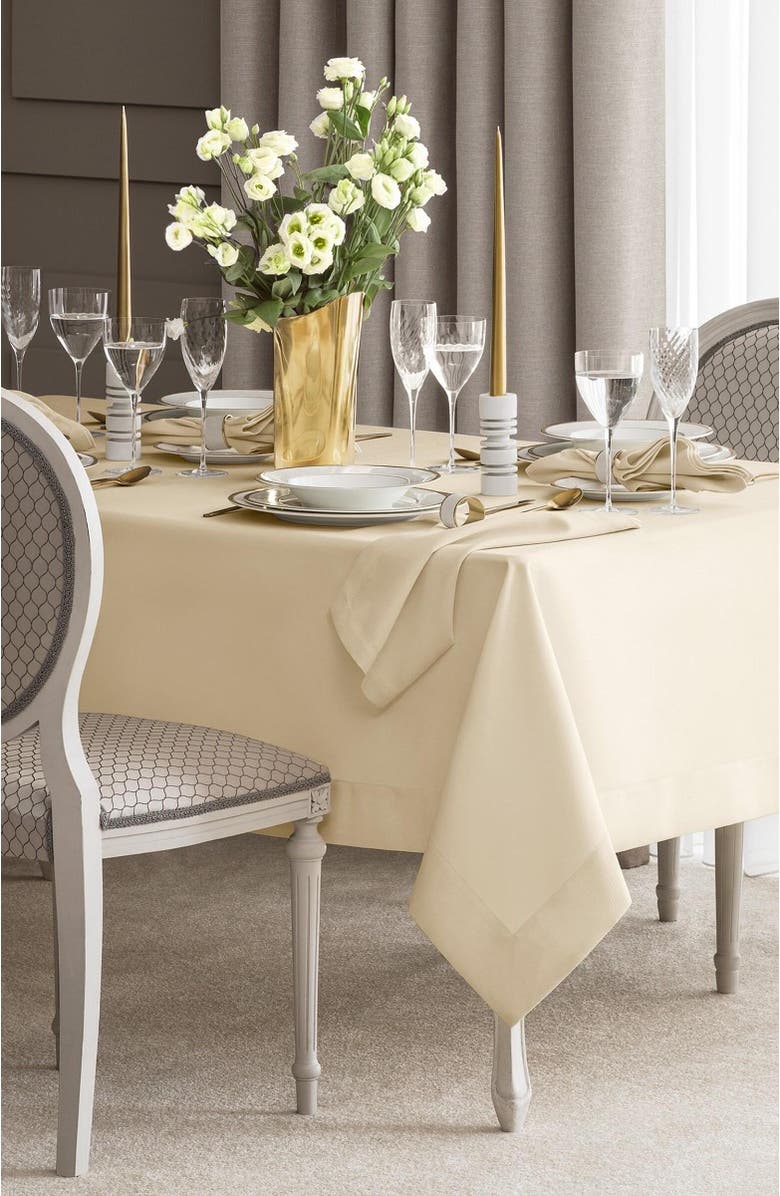 Togas Arrica Tablecloth, Alternate, color, White