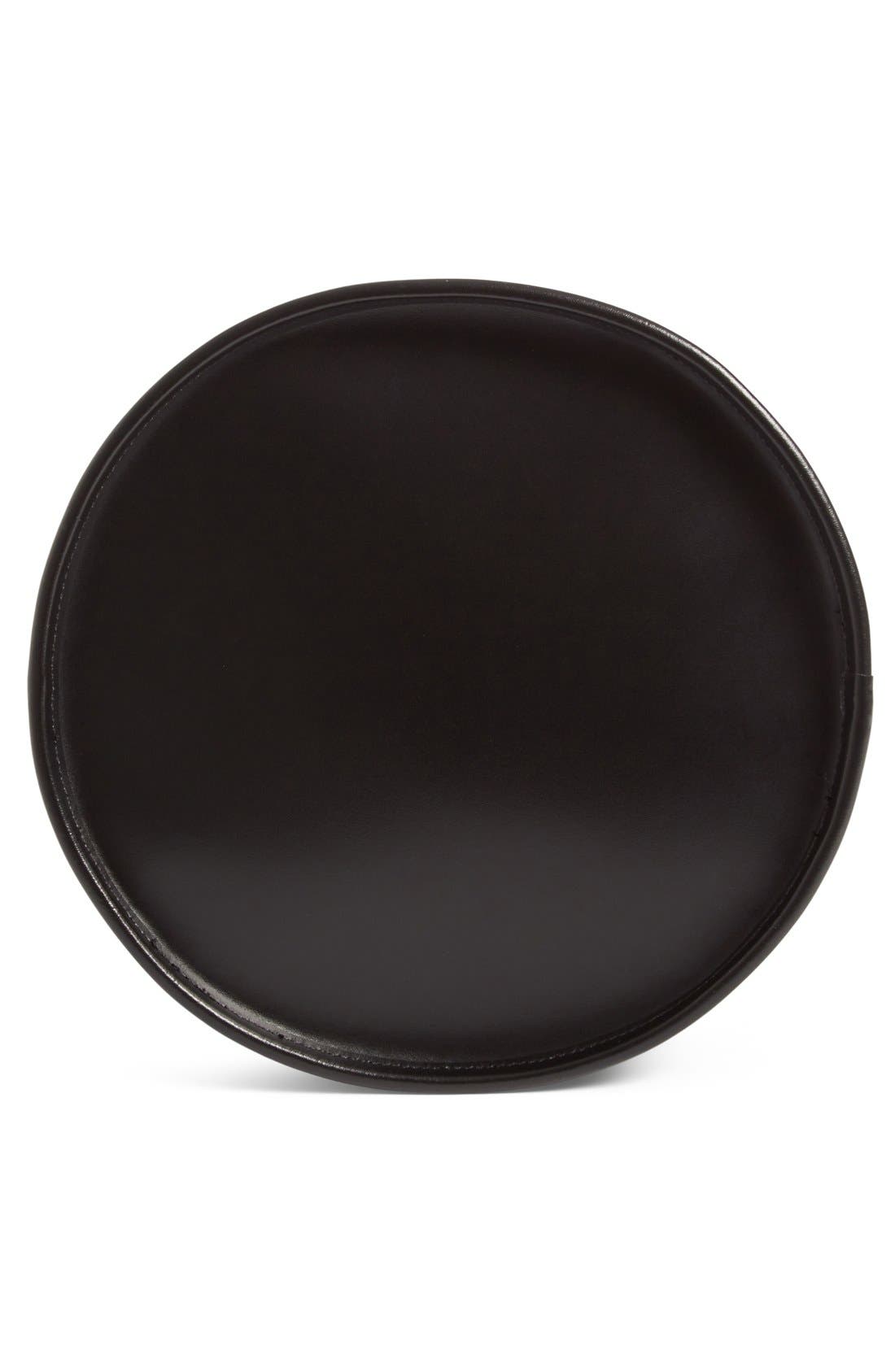 Creatures of Comfort Small Leather Bucket Bag, Alternate, color, 