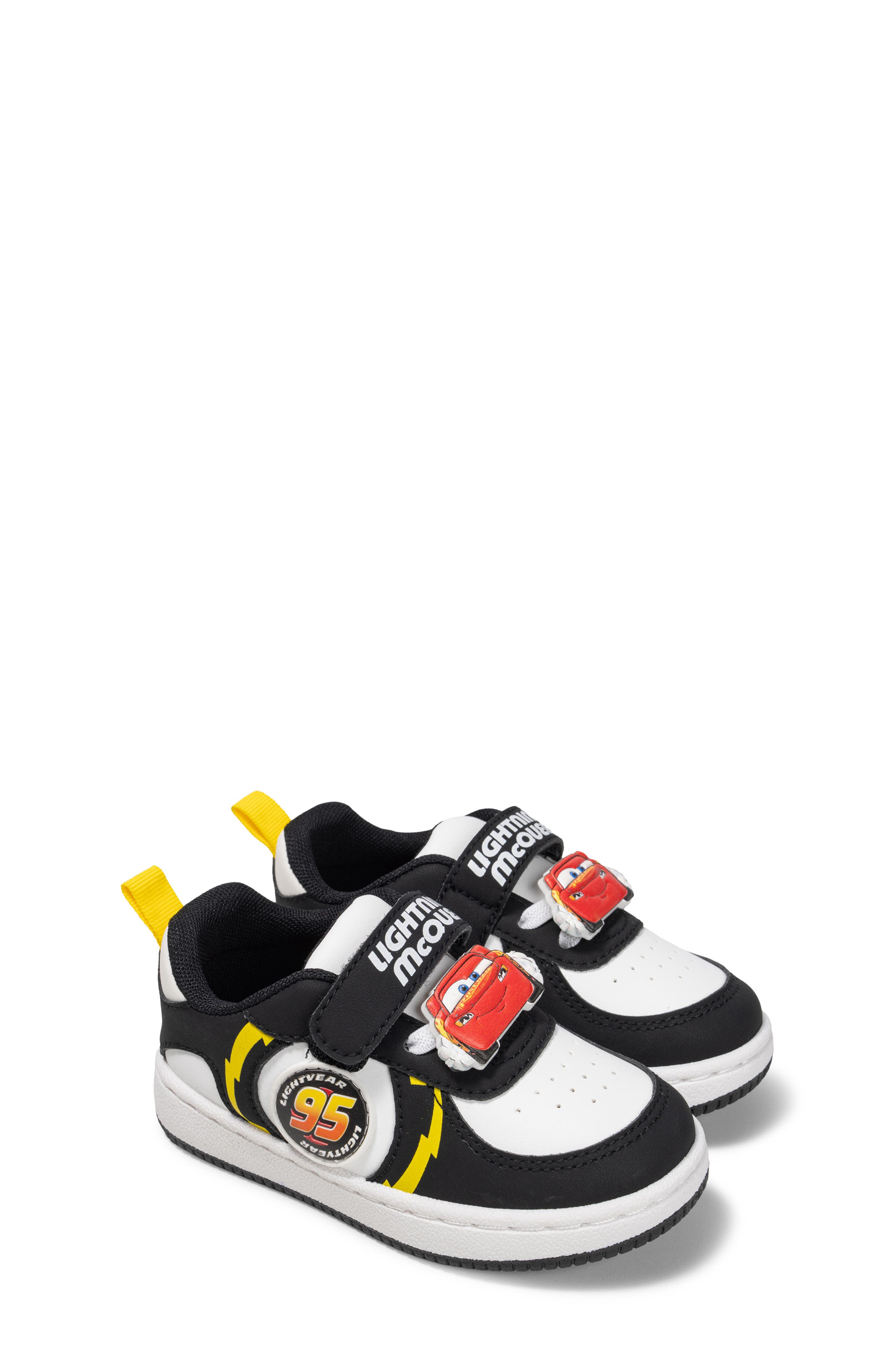Kids' Disney Pixar Cars Court Sneaker, Alternate, color, BLACK