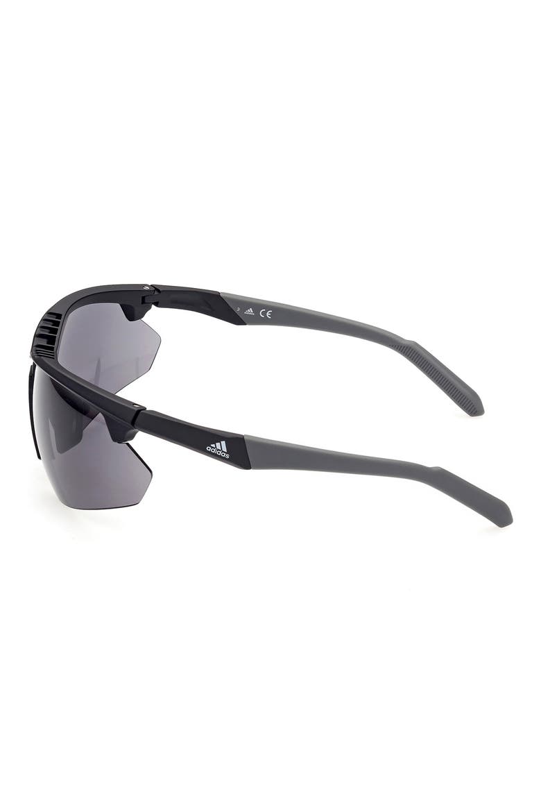 79mm Geometric Sunglasses, Alternate, color, SMOKE / CLEAR LENSES