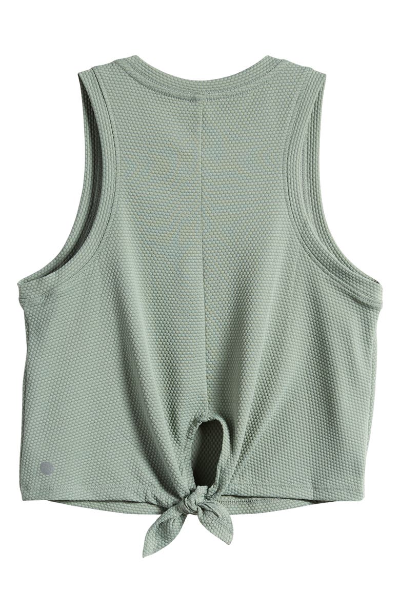 Zella Girl Kids' Tie Back Tank, Alternate, color, 