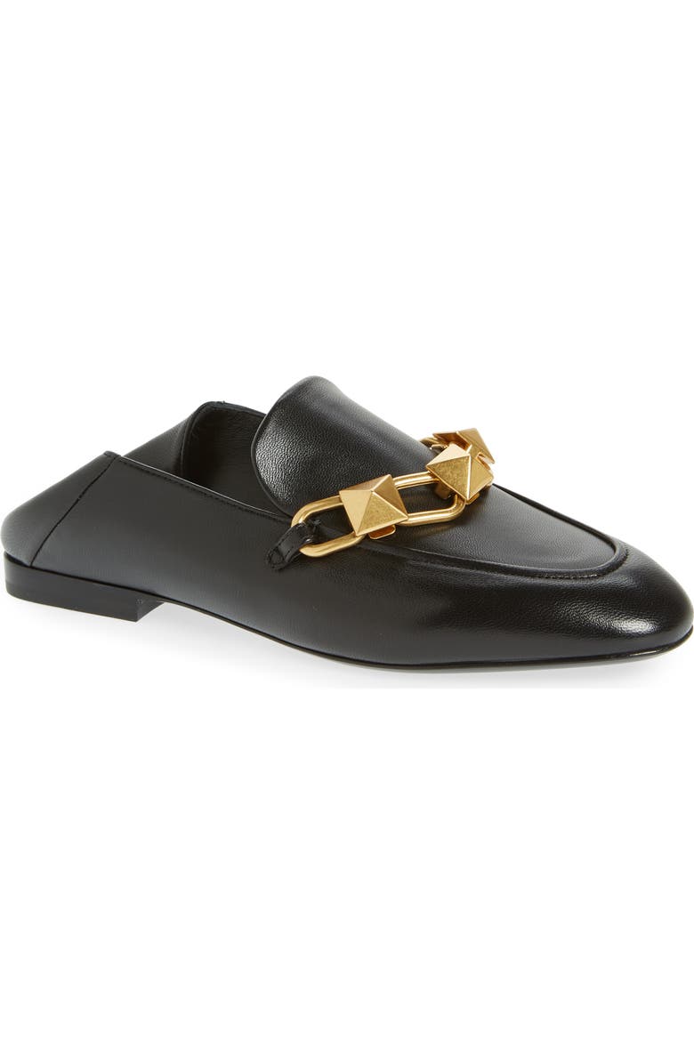 Valentino Garavani Rock Stud Flat, Alternate, color,