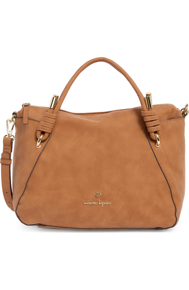 Nanette Lepore Convertible Knot Satchel Bag, Main, color,