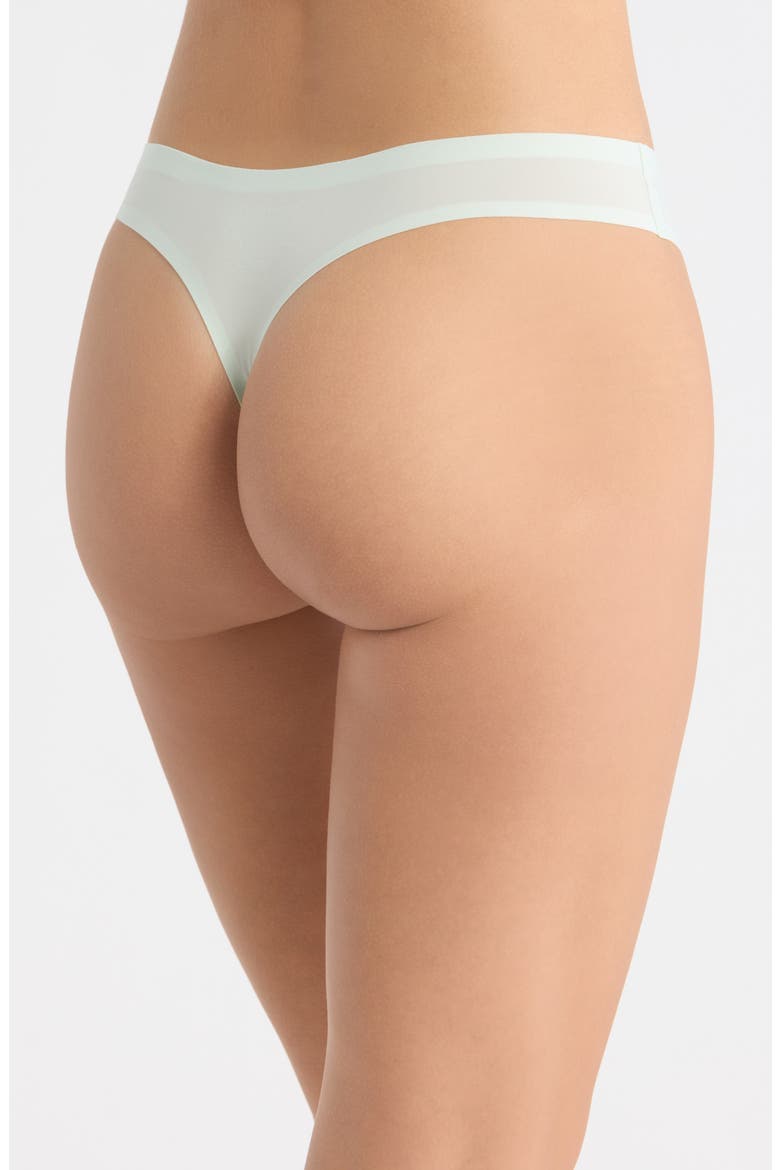 Soft Stretch Thong, Alternate, color, CELADON
