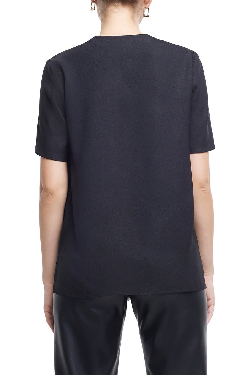 River Island Smart V-Neck Top, Alternate, color, 