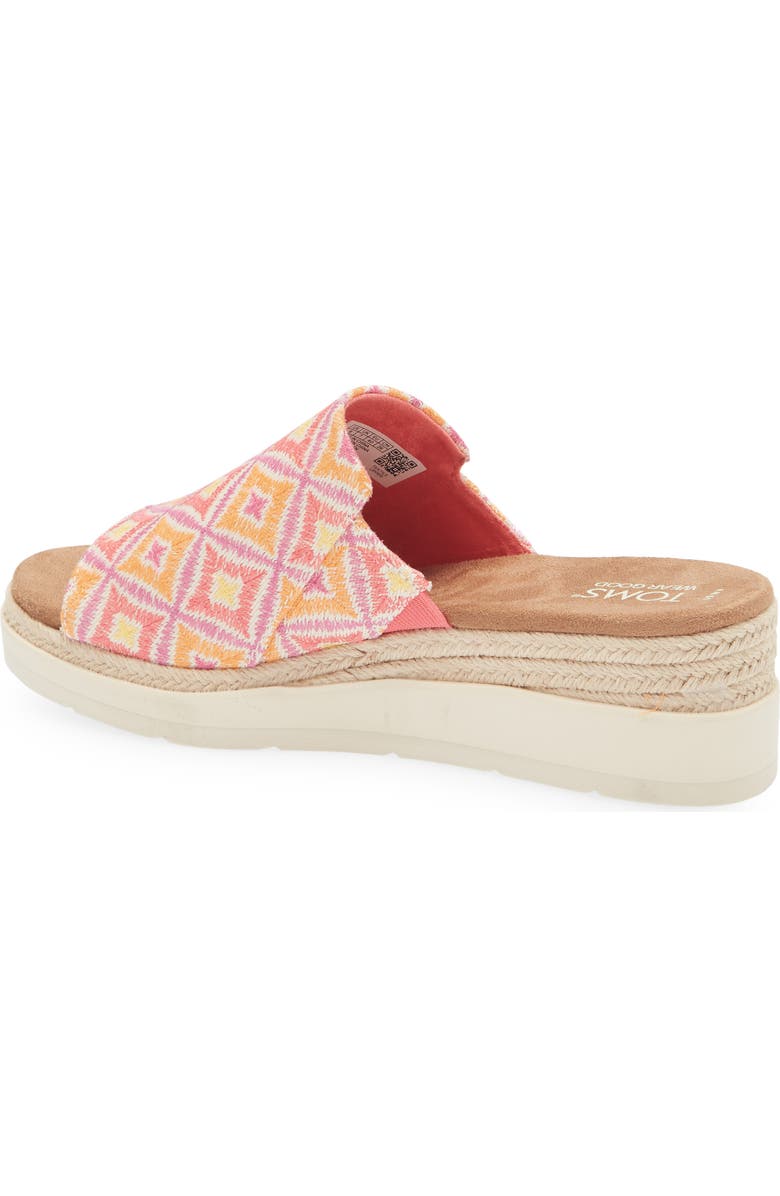 TOMS Marmul Wedge Slide Sandal, Alternate, color,