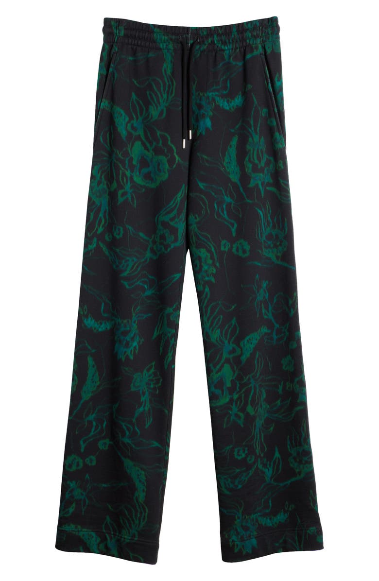 Dries Van Noten Women's Hamers Floral Print otton Sweatpants, Alternate, color, 