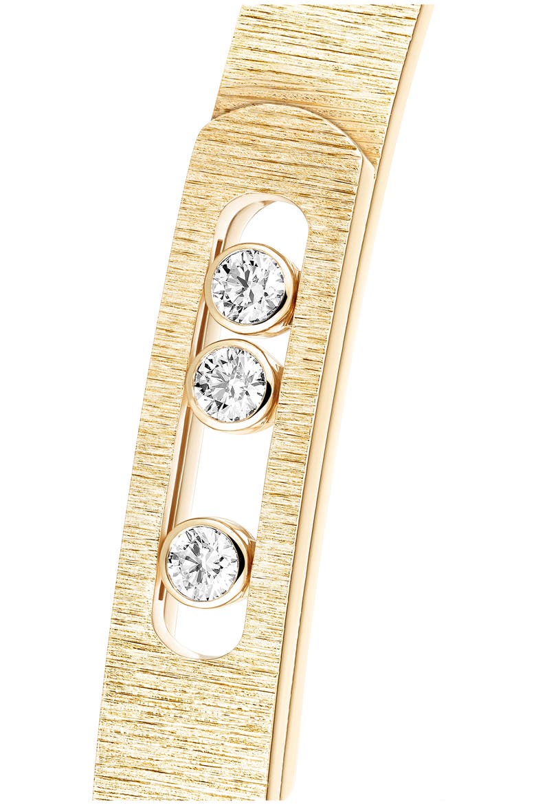 Move Noa Ciselle Diamond Bangle Bracelet, Alternate, color, YELLOW GOLD