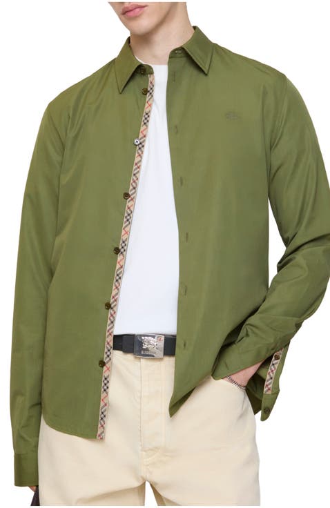 Classic Fit Cotton Poplin Shirt