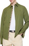 Burberry Classic Fit Cotton Poplin Shirt