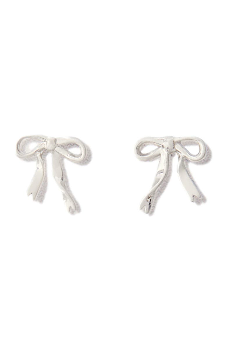 maje Small bow earrings, Main, color, 