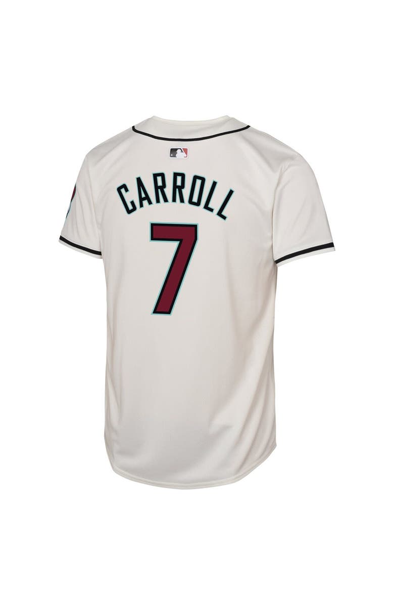 Nike Youth Nike Corbin Carroll White Arizona Diamondbacks Home Limited Player Jersey, Alternate, color, 