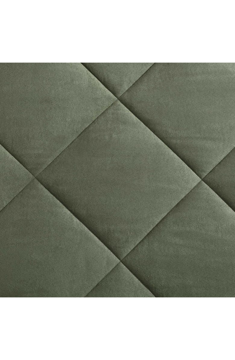 Eddie Bauer Big Lake Plaid Reversible Faux Shearling Comforter Set, Alternate, color, Green