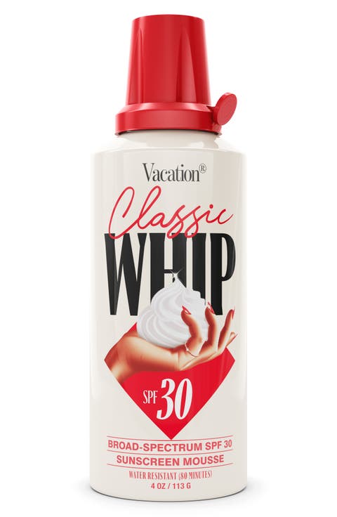 Classic Whip SPF 30 Sunscreen Mousse