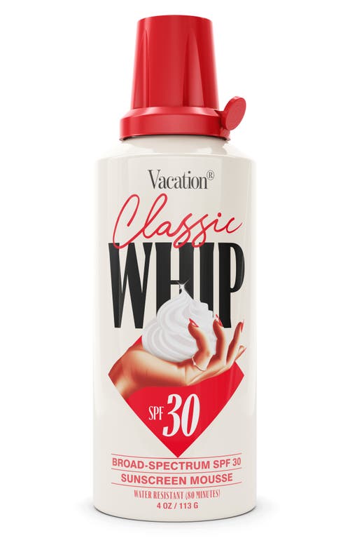 Vacation Classic Whip SPF 30 Sunscreen Mousse