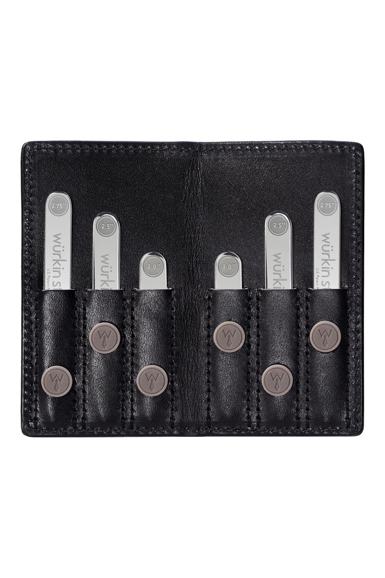 Magnetic Collar Stay Set, Main, color, BLACK