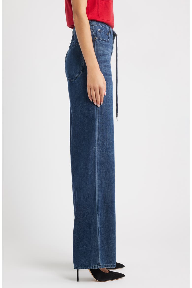 Normandie Straight Leg Jeans, Alternate, color, OCEANA