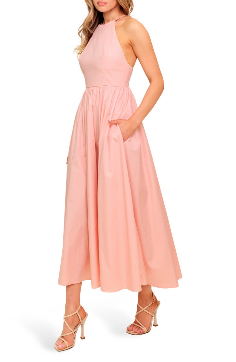 Cross Back Midi Dress