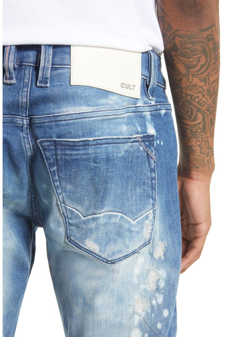 Rocker Men's Slim Fit Jeans, Alternate, color, DUNE