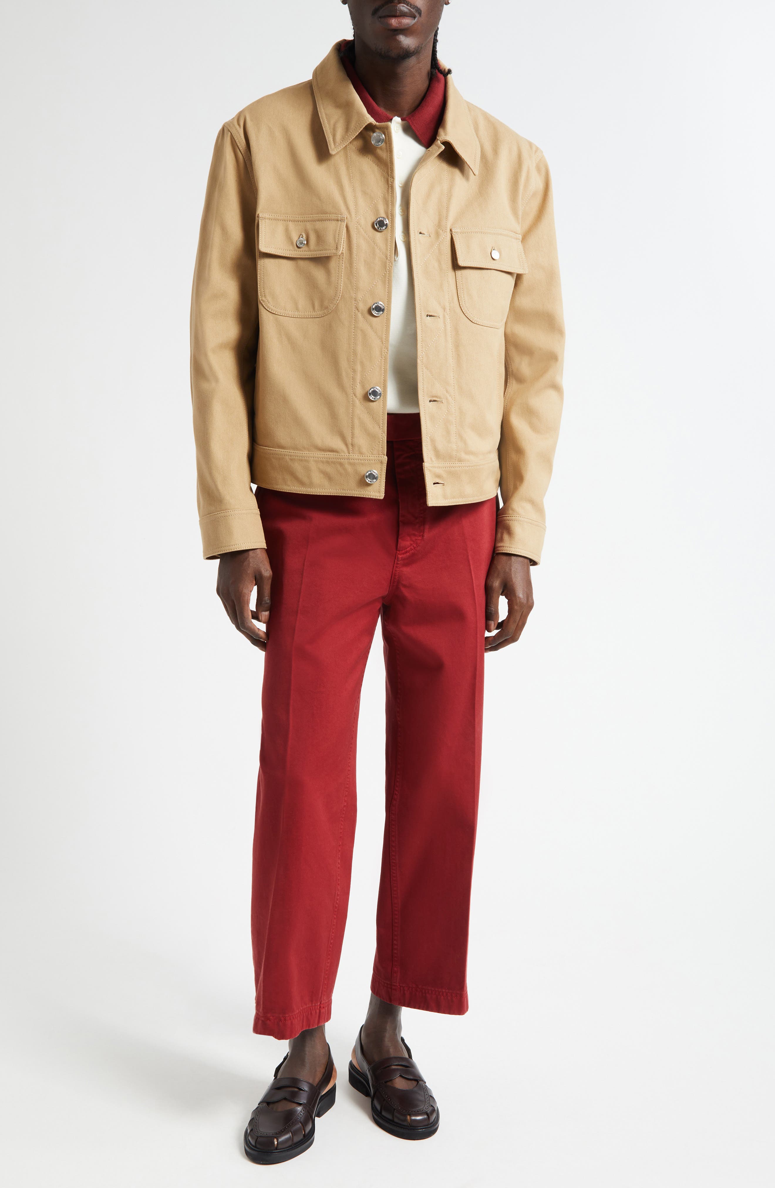 Backstrap Denim Utility Jacket - image 2