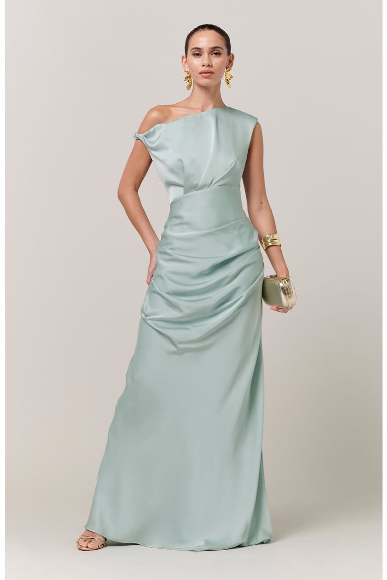 Justina Maxi Dress, Alternate, color, Seafoam