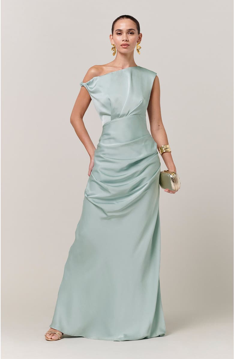 SAVEL Justina Maxi Dress, Alternate, color, Seafoam